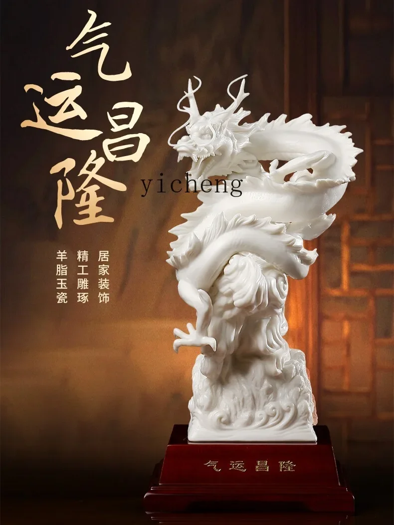 Resin Crafts - b13 Ornements de dragon en céramique