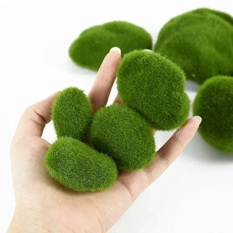 Terrarium Moss Art - Fausse plante verte artificielle pour décoration