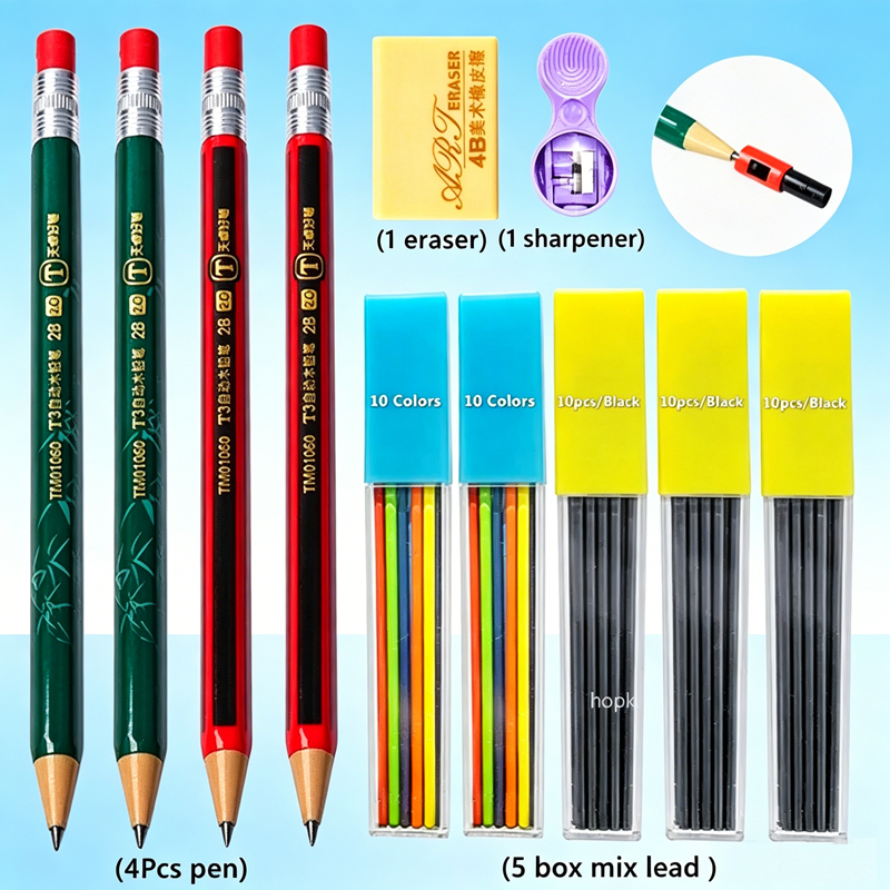 Staedtler Pencil Lumocolor - Ensemble de crayons mécaniques 2B 2.0mm,