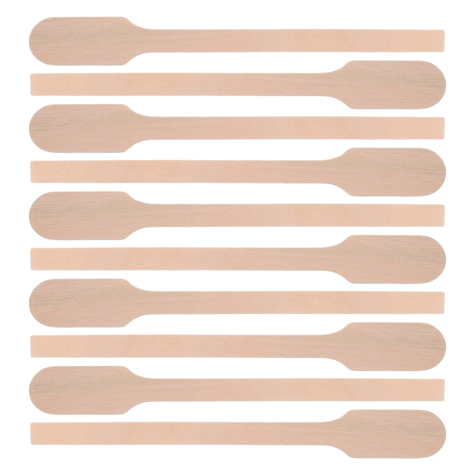 Resin Crafts - 200 bâtonnets de mélange en bois