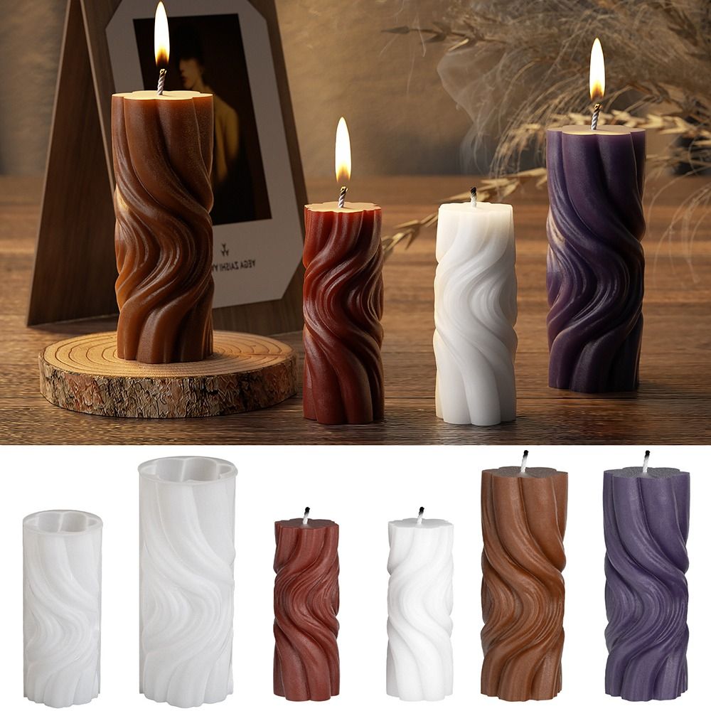 Moule à bougie cylindrique en  - Resin Ocean Wave Mold avis et prix