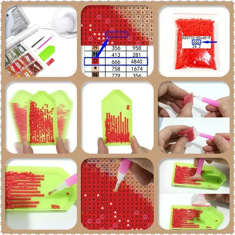 Kit de peinture diamant 5D DIY - Resin Craft Kit avis et prix