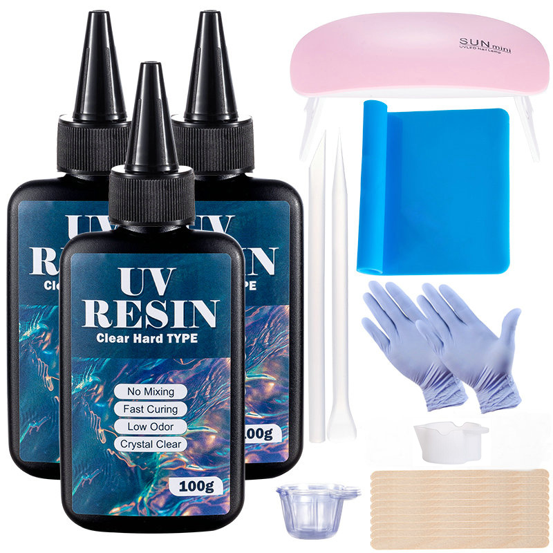 Résine UV transparente 100g/25 - Epoxy Uv Resin Kit avis et prix